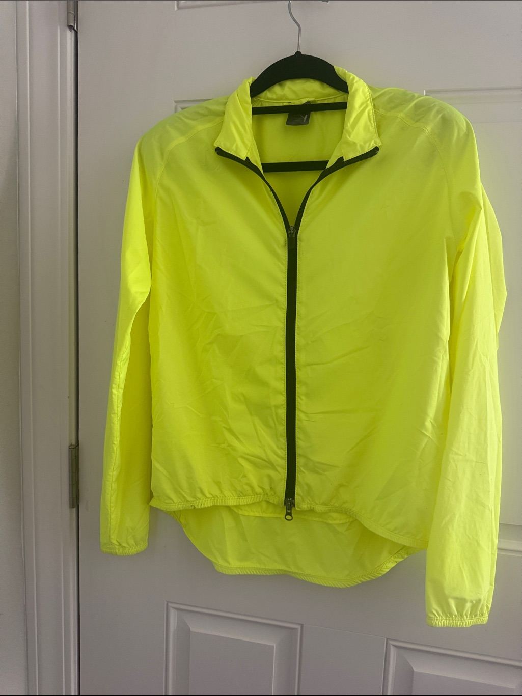 Ladies Rei Fluorescent Bikers Windbreaker
